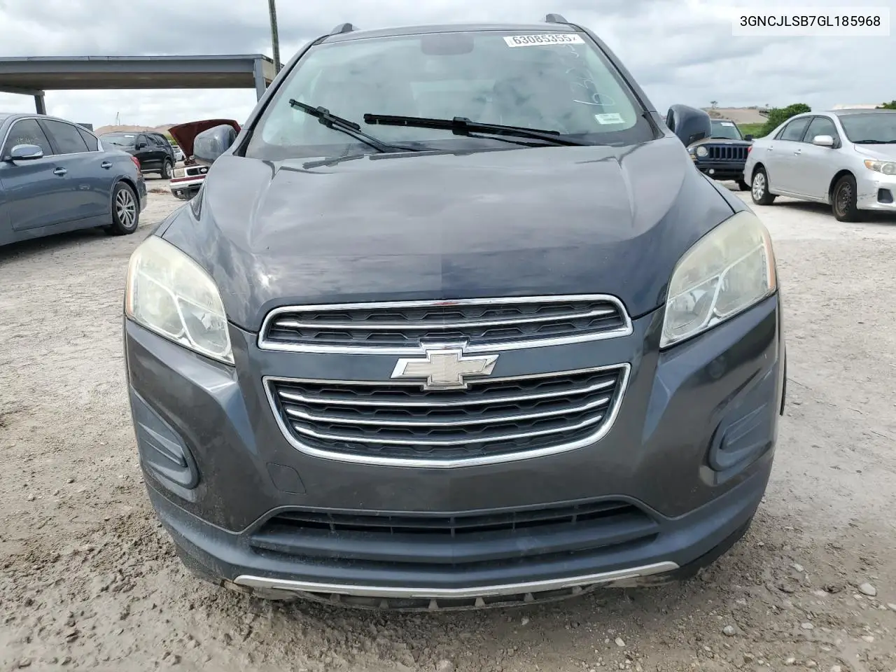2016 Chevrolet Trax 1Lt VIN: 3GNCJLSB7GL185968 Lot: 63085355