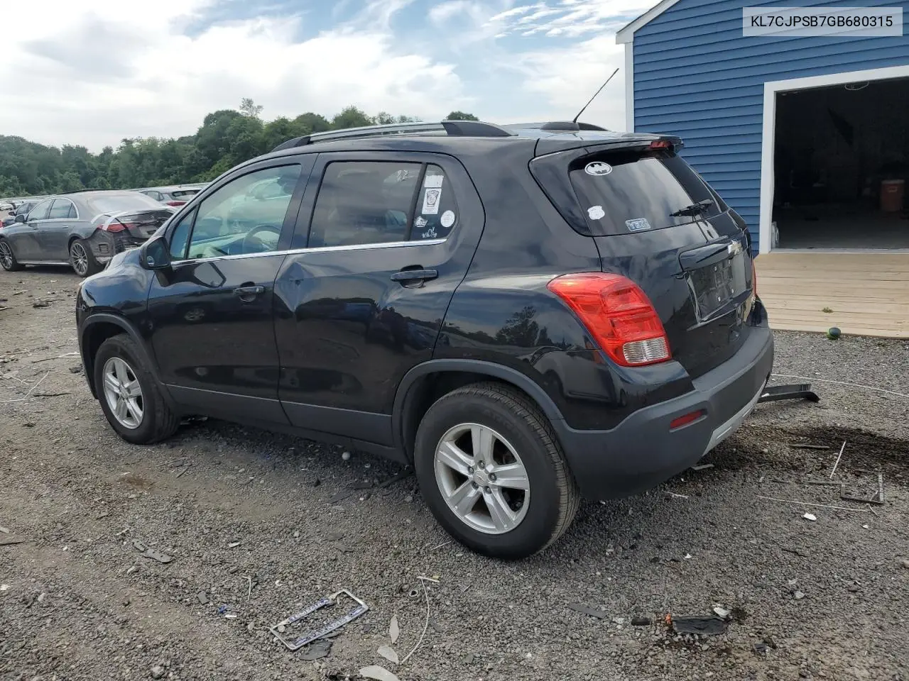 2016 Chevrolet Trax 1Lt VIN: KL7CJPSB7GB680315 Lot: 63123335