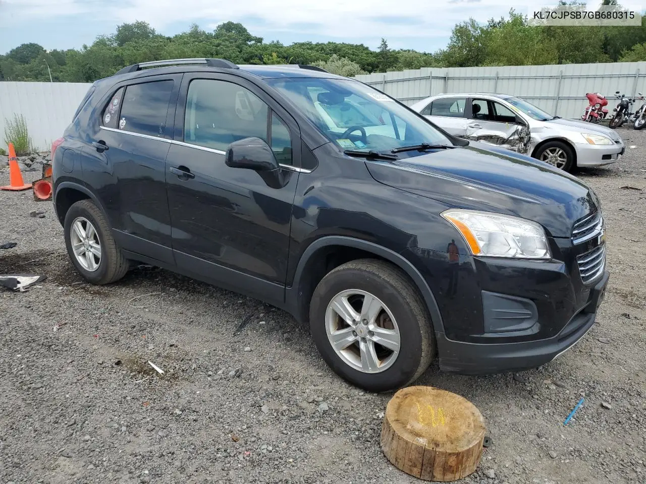2016 Chevrolet Trax 1Lt VIN: KL7CJPSB7GB680315 Lot: 63123335