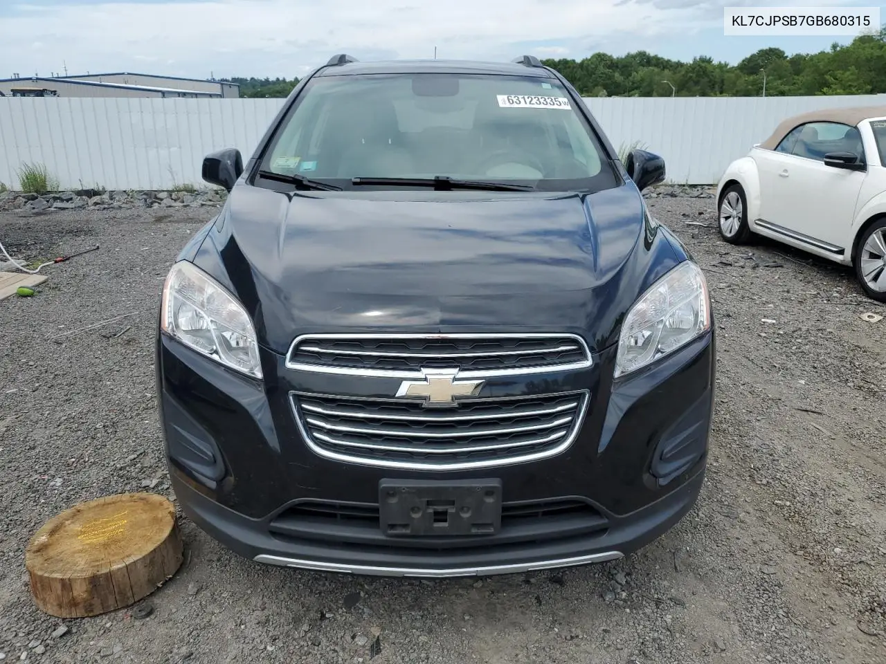 2016 Chevrolet Trax 1Lt VIN: KL7CJPSB7GB680315 Lot: 63123335