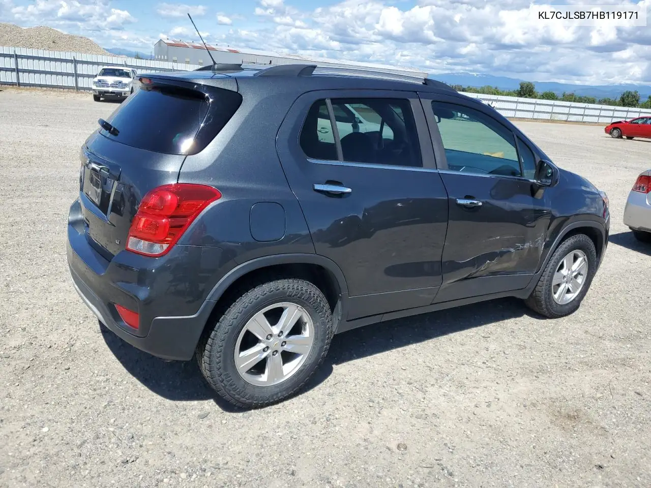 2017 Chevrolet Trax 1Lt VIN: KL7CJLSB7HB119171 Lot: 56183145