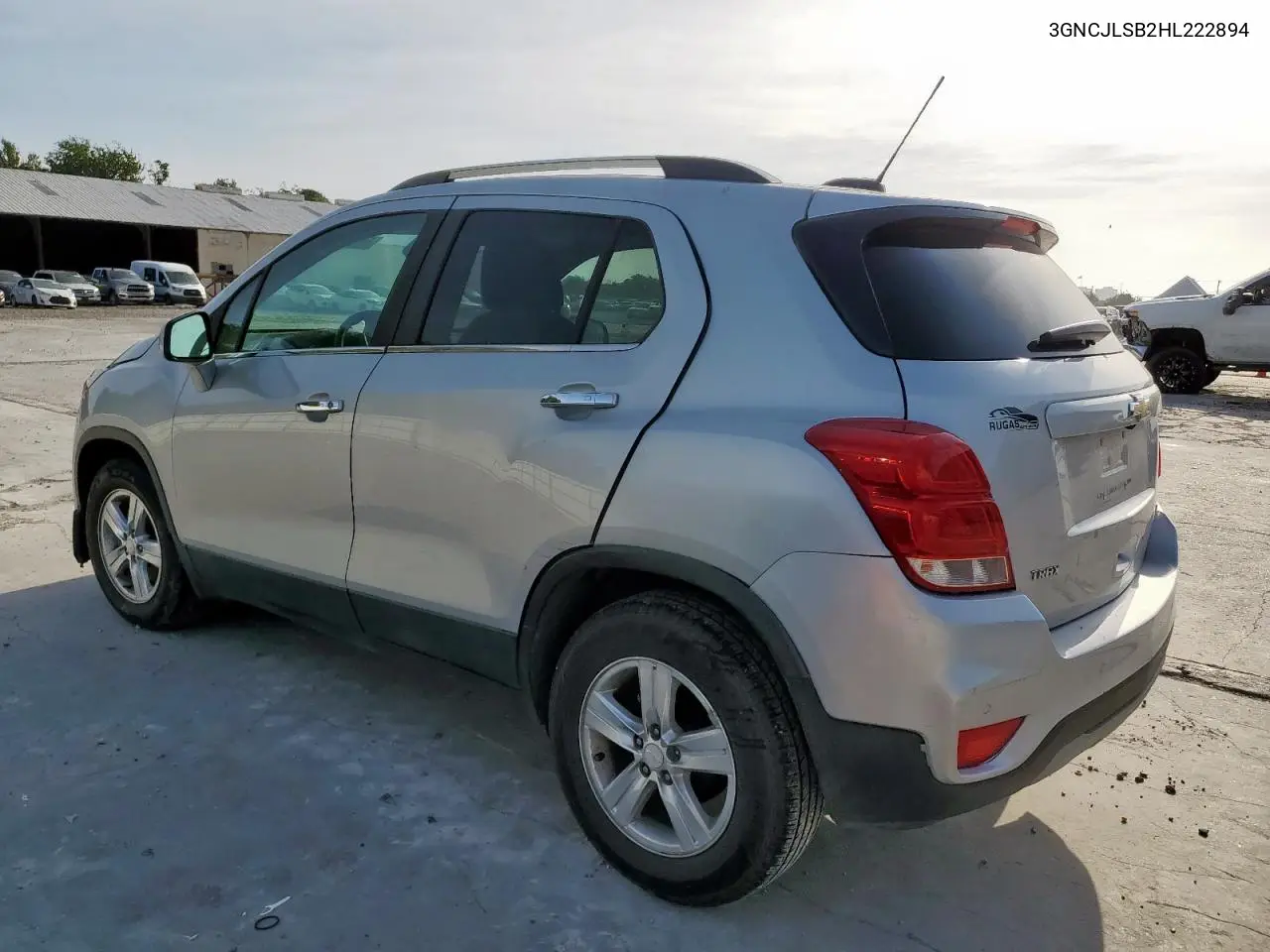 2017 Chevrolet Trax 1Lt VIN: 3GNCJLSB2HL222894 Lot: 56959355