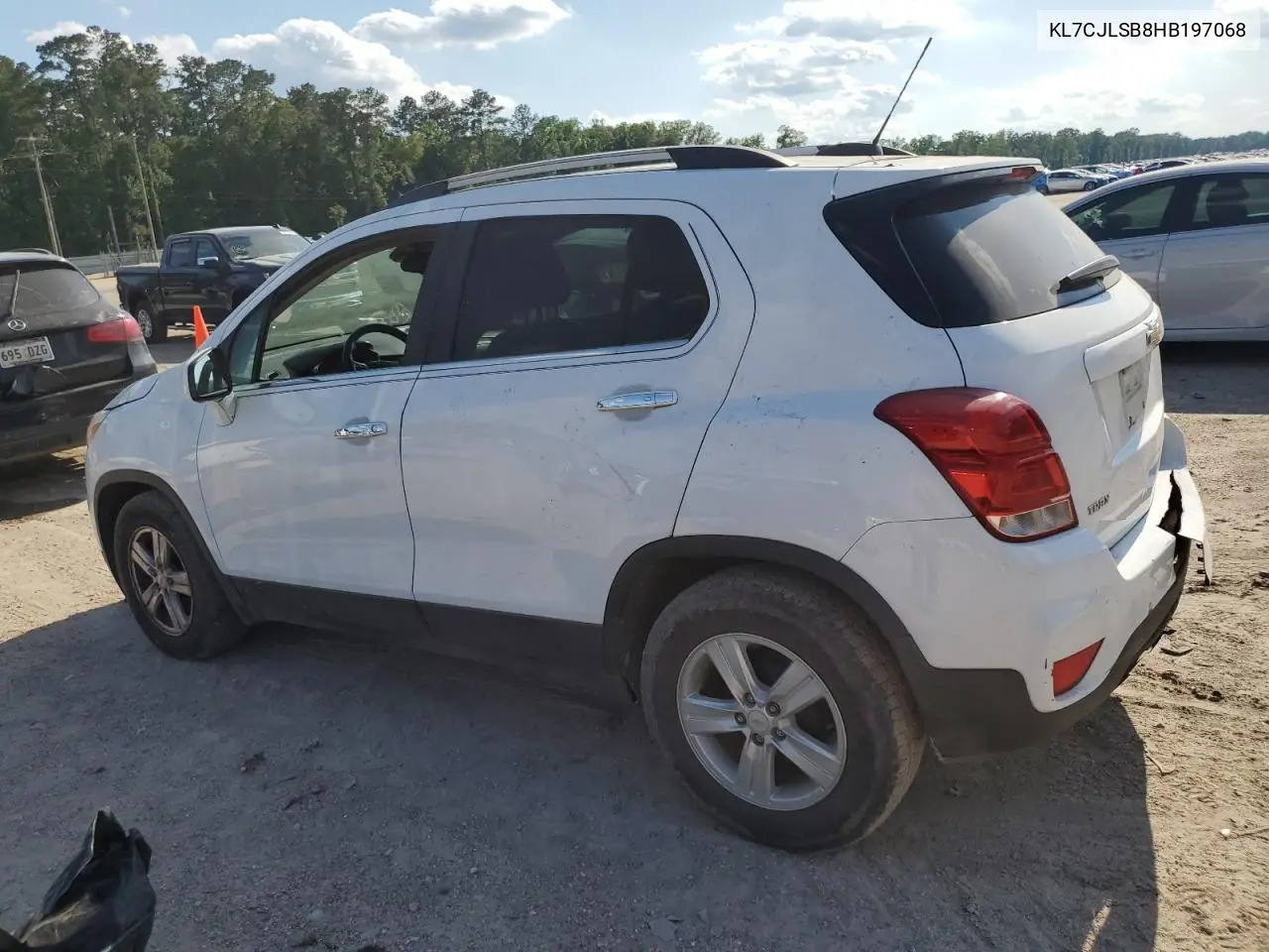 2017 Chevrolet Trax 1Lt VIN: KL7CJLSB8HB197068 Lot: 57030375