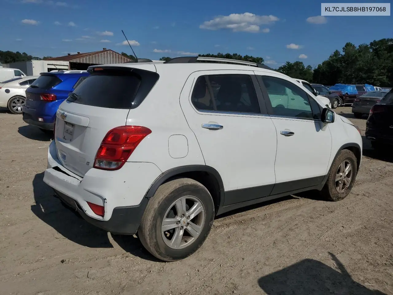 2017 Chevrolet Trax 1Lt VIN: KL7CJLSB8HB197068 Lot: 57030375