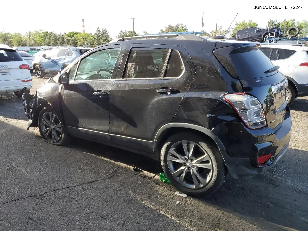 2017 Chevrolet Trax Premier VIN: 3GNCJMSB0HL172244 Lot: 57169435