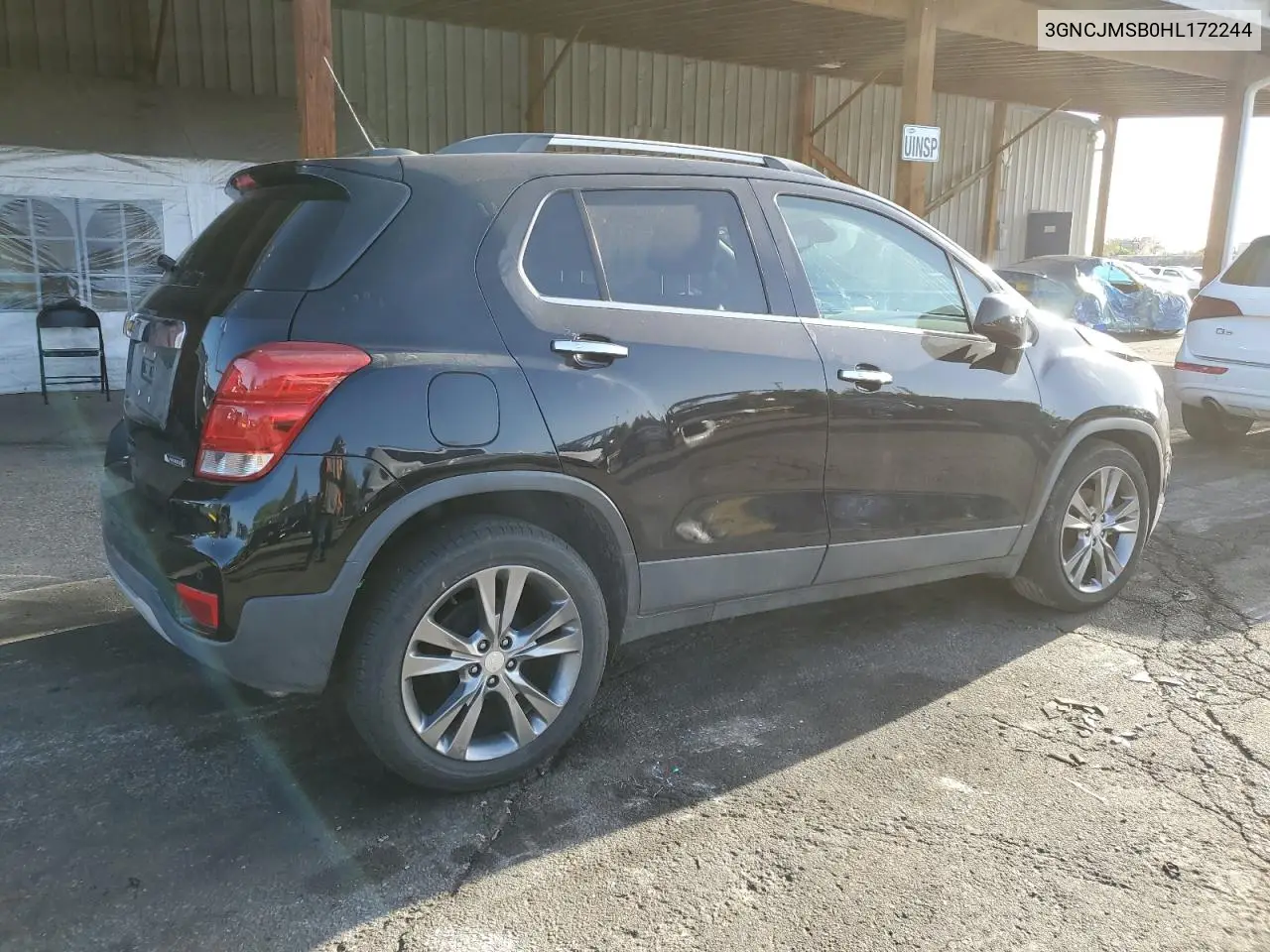 2017 Chevrolet Trax Premier VIN: 3GNCJMSB0HL172244 Lot: 57169435