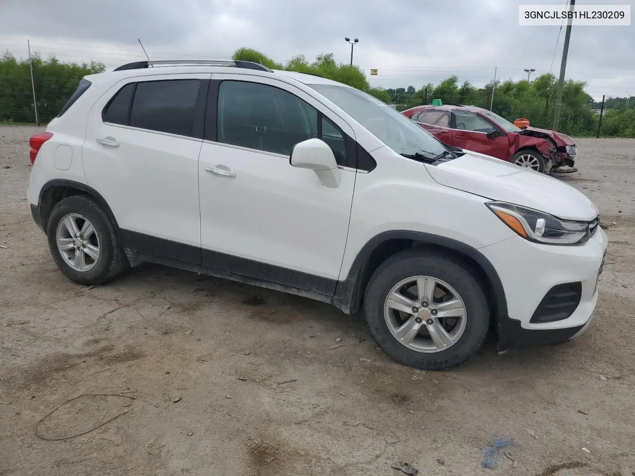 2017 Chevrolet Trax 1Lt VIN: 3GNCJLSB1HL230209 Lot: 62740845