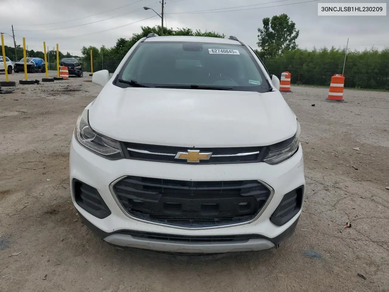2017 Chevrolet Trax 1Lt VIN: 3GNCJLSB1HL230209 Lot: 62740845
