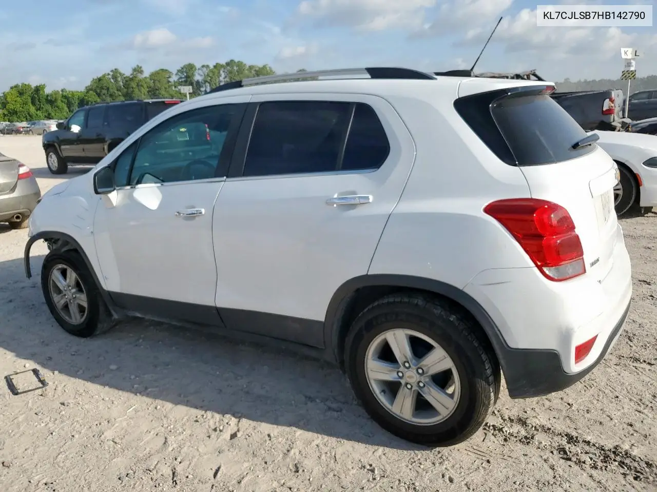 2017 Chevrolet Trax 1Lt VIN: KL7CJLSB7HB142790 Lot: 65652805