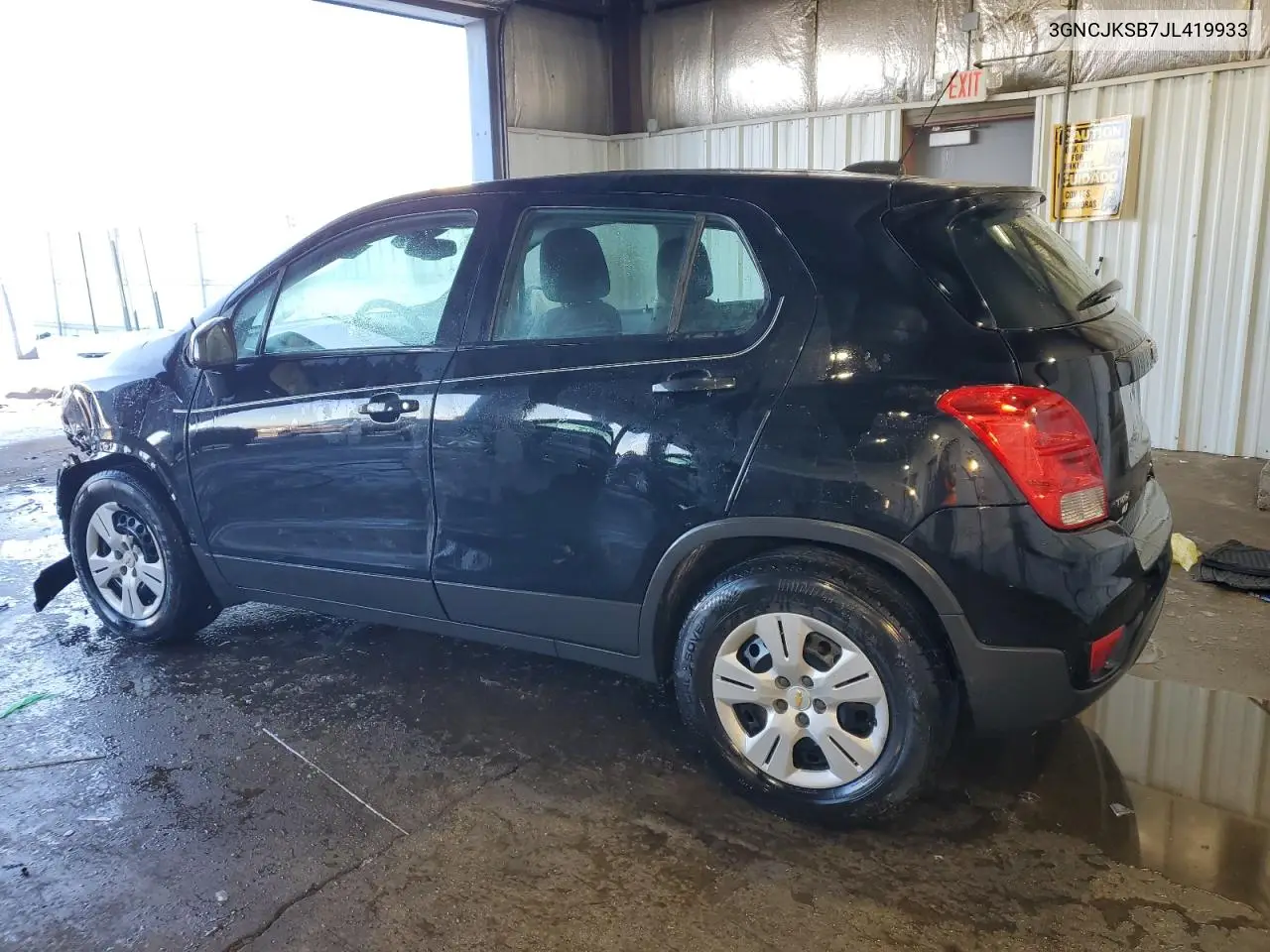 2018 Chevrolet Trax Ls VIN: 3GNCJKSB7JL419933 Lot: 46072865