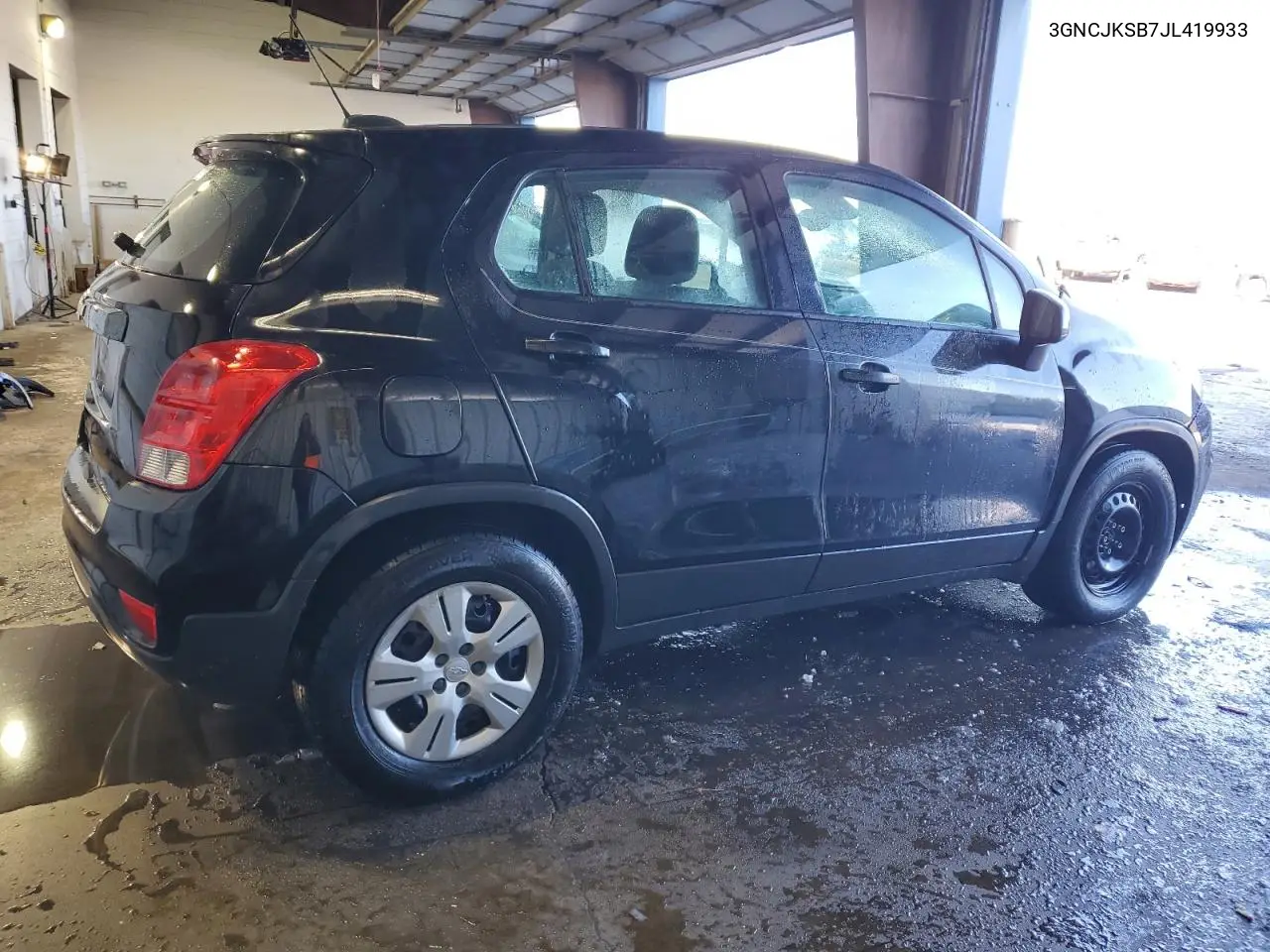 2018 Chevrolet Trax Ls VIN: 3GNCJKSB7JL419933 Lot: 46072865