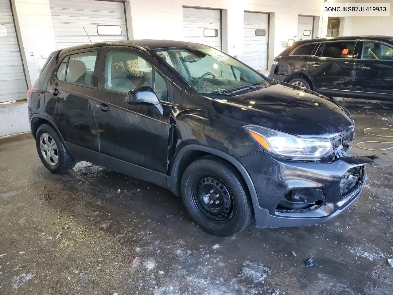 2018 Chevrolet Trax Ls VIN: 3GNCJKSB7JL419933 Lot: 46072865
