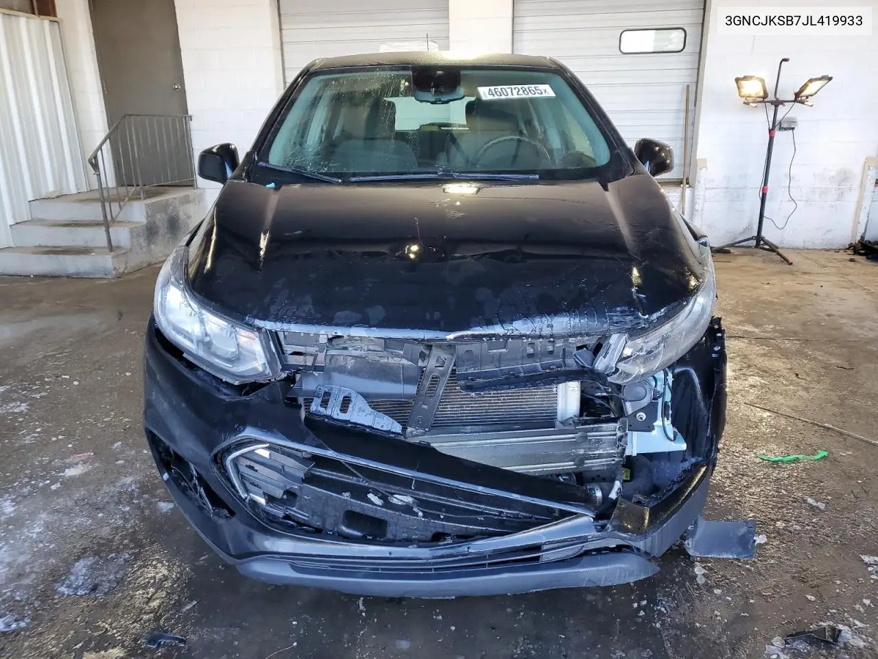 2018 Chevrolet Trax Ls VIN: 3GNCJKSB7JL419933 Lot: 46072865