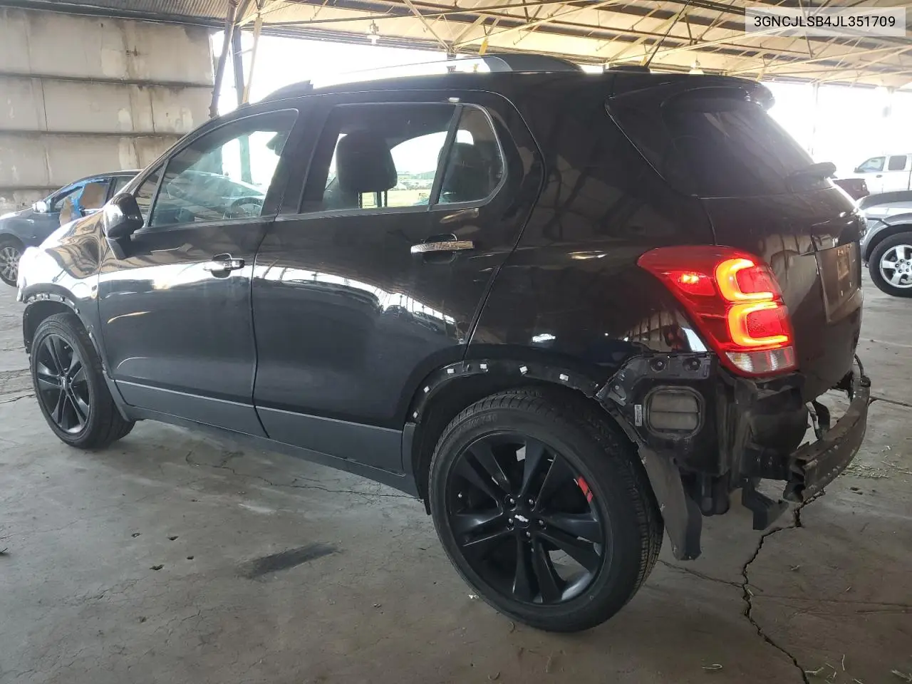 2018 Chevrolet Trax 1Lt VIN: 3GNCJLSB4JL351709 Lot: 50096785