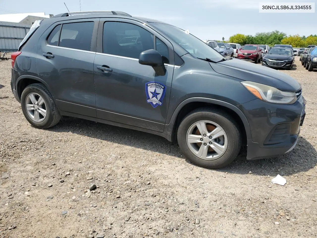 2018 Chevrolet Trax 1Lt VIN: 3GNCJLSB6JL334555 Lot: 51961655