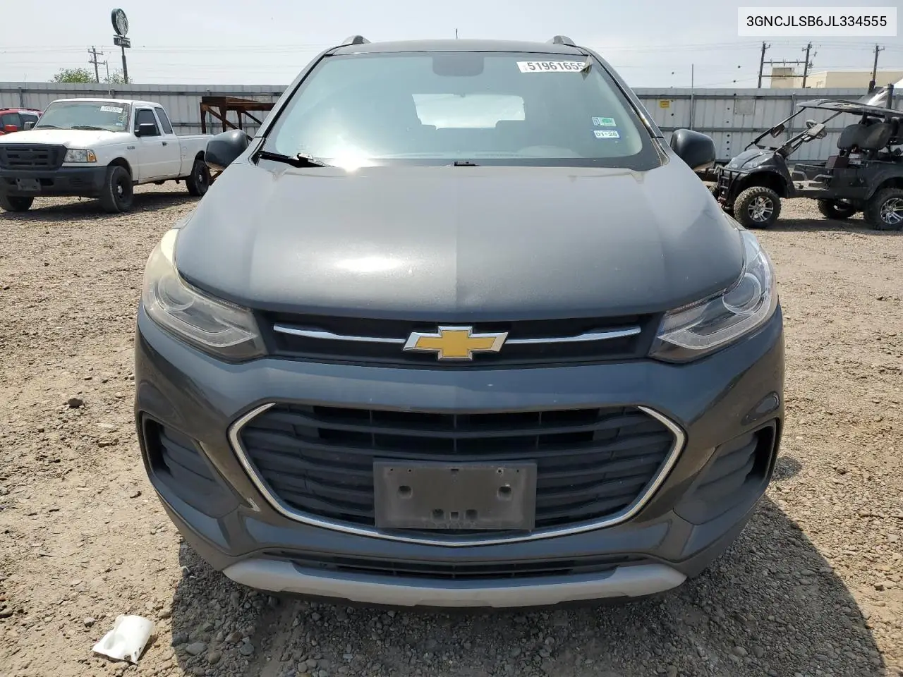 2018 Chevrolet Trax 1Lt VIN: 3GNCJLSB6JL334555 Lot: 51961655