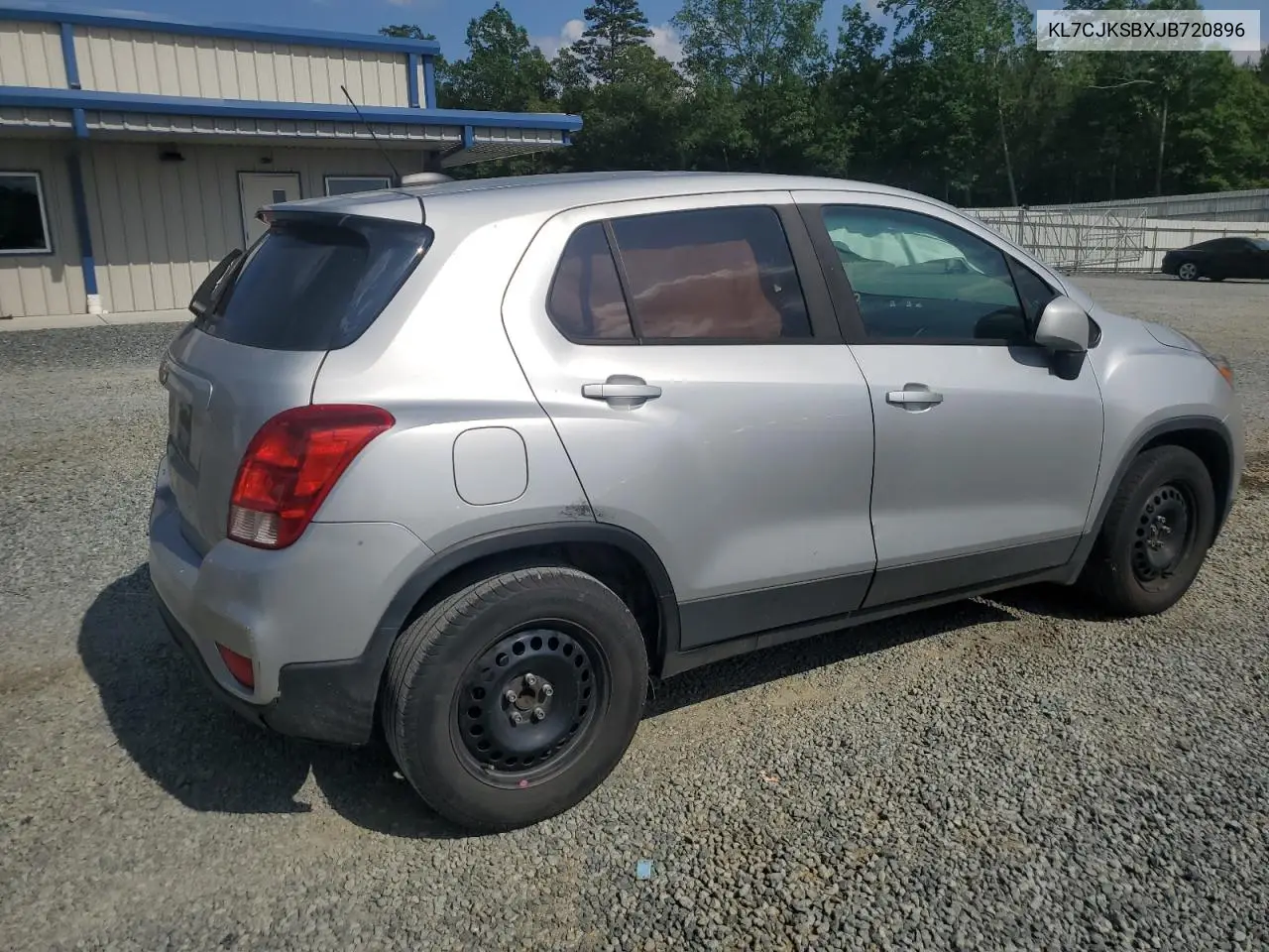 2018 Chevrolet Trax Ls VIN: KL7CJKSBXJB720896 Lot: 55656605