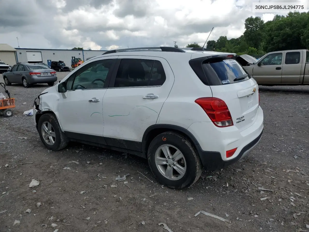 2018 Chevrolet Trax 1Lt VIN: 3GNCJPSB6JL294775 Lot: 56704125