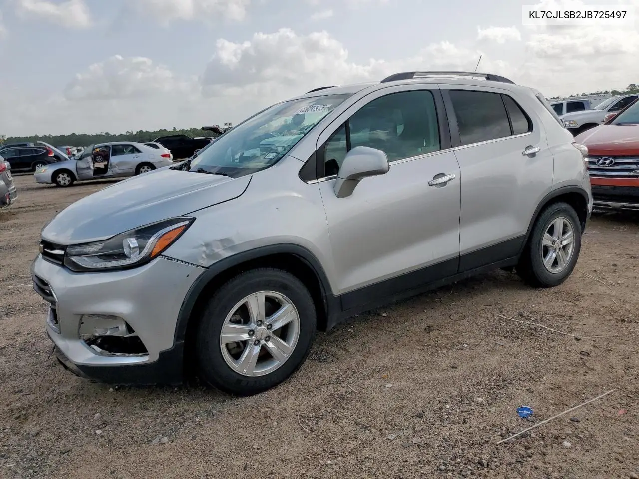 2018 Chevrolet Trax 1Lt VIN: KL7CJLSB2JB725497 Lot: 63087975