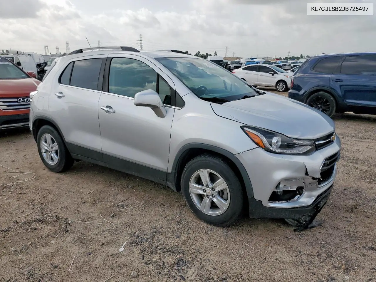 2018 Chevrolet Trax 1Lt VIN: KL7CJLSB2JB725497 Lot: 63087975