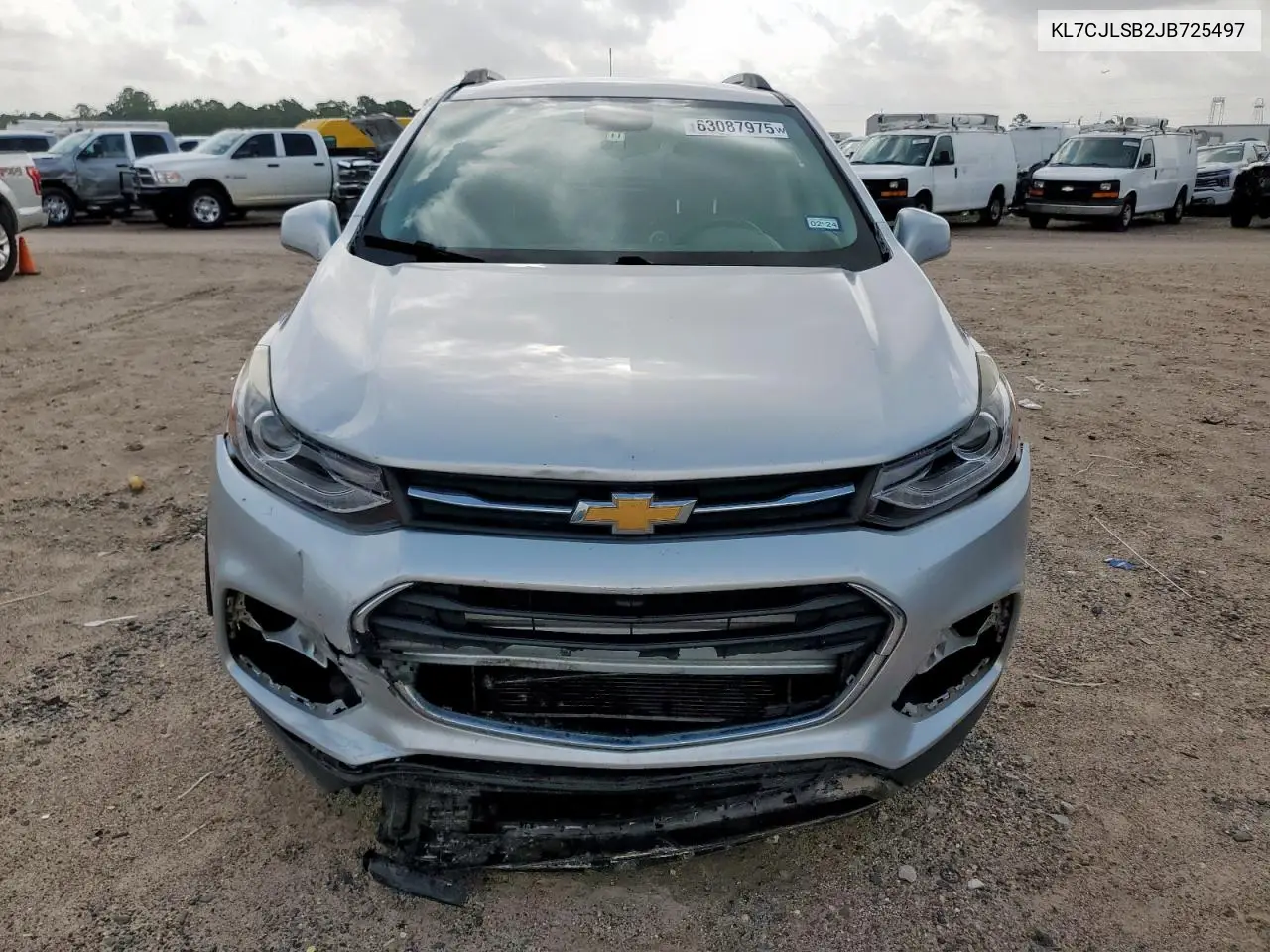 2018 Chevrolet Trax 1Lt VIN: KL7CJLSB2JB725497 Lot: 63087975