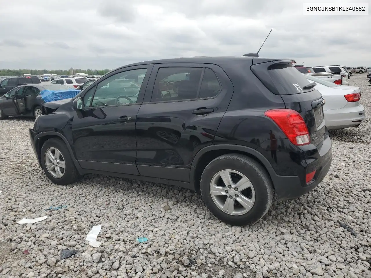 2019 Chevrolet Trax Ls VIN: 3GNCJKSB1KL340582 Lot: 56476985