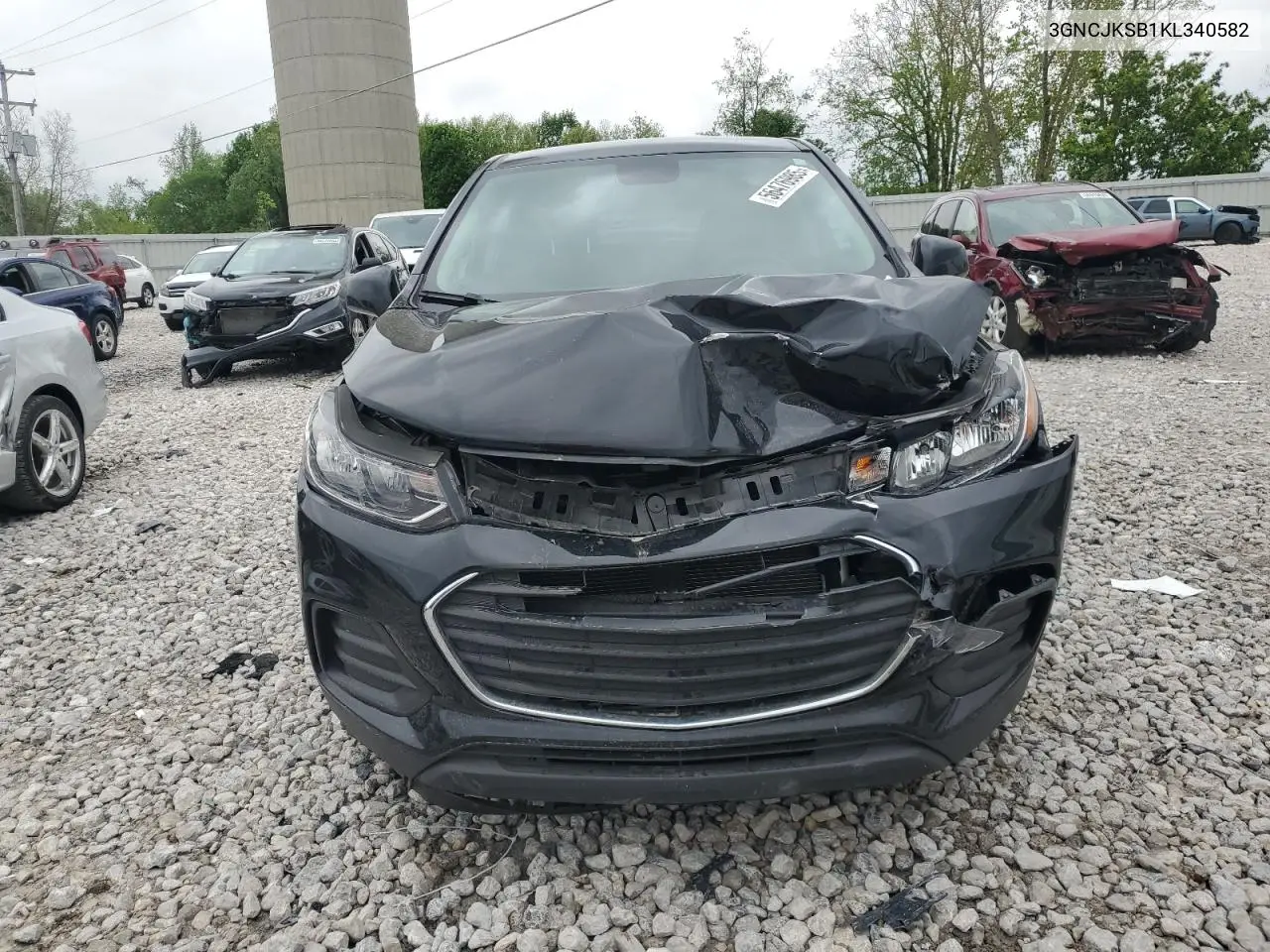 2019 Chevrolet Trax Ls VIN: 3GNCJKSB1KL340582 Lot: 56476985