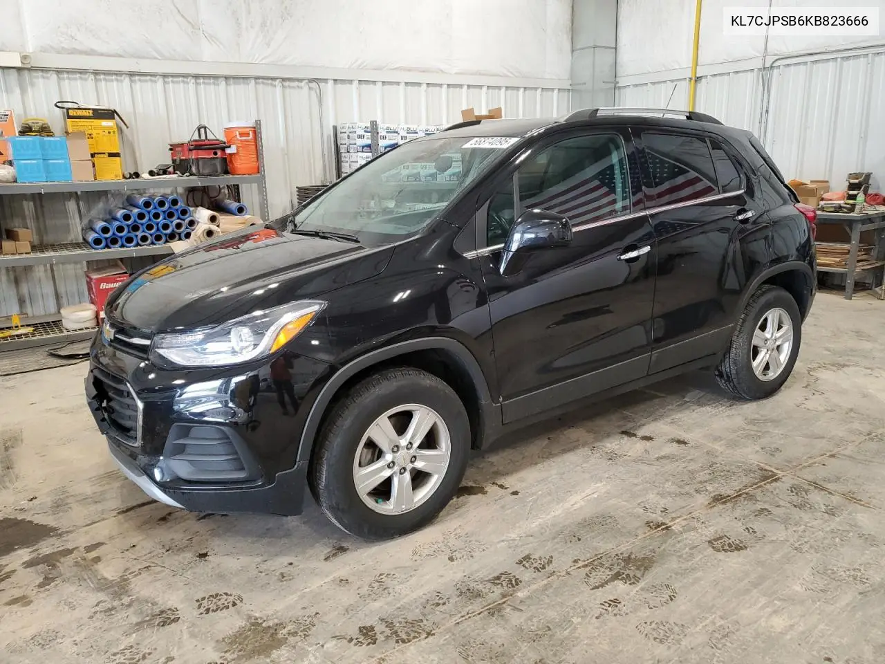 2019 Chevrolet Trax 1Lt VIN: KL7CJPSB6KB823666 Lot: 56874095