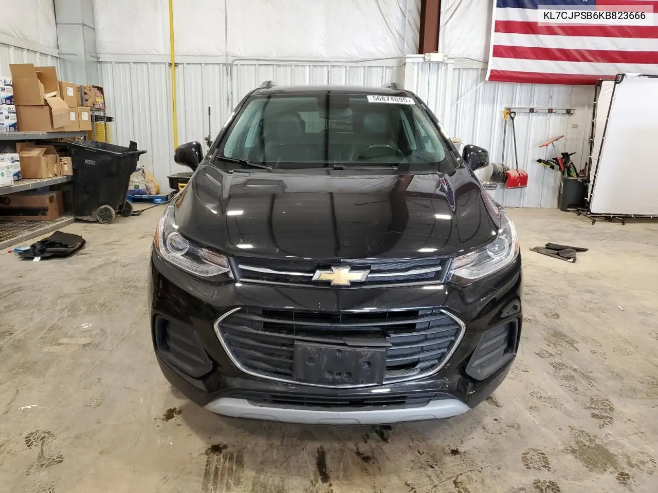 2019 Chevrolet Trax 1Lt VIN: KL7CJPSB6KB823666 Lot: 56874095