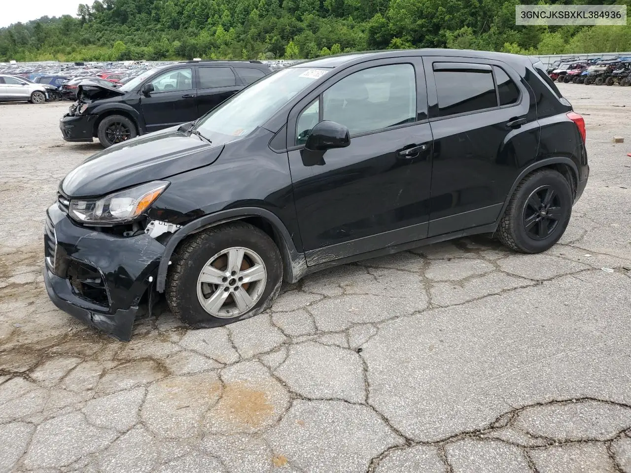 2019 Chevrolet Trax Ls VIN: 3GNCJKSBXKL384936 Lot: 60511605