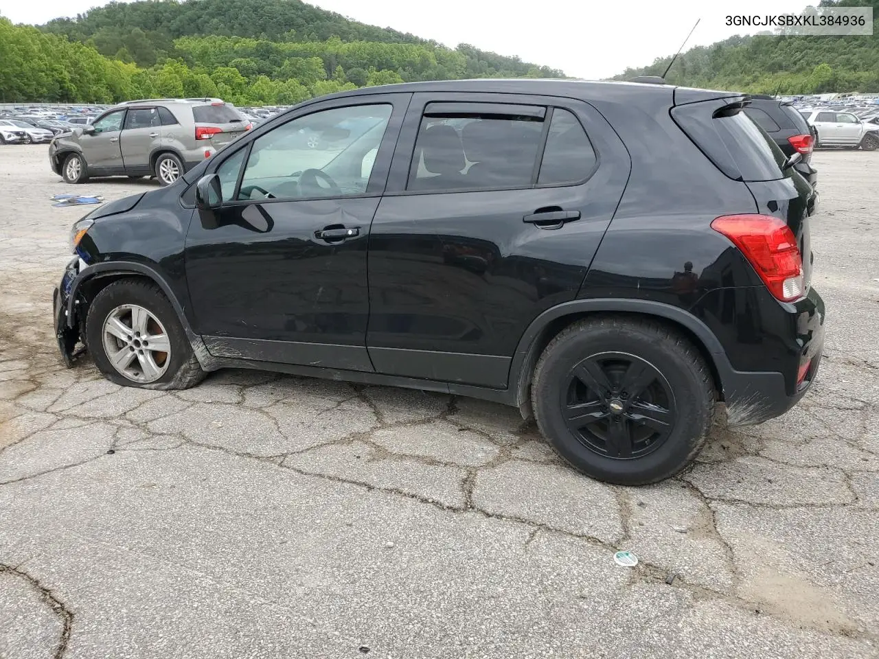 2019 Chevrolet Trax Ls VIN: 3GNCJKSBXKL384936 Lot: 60511605