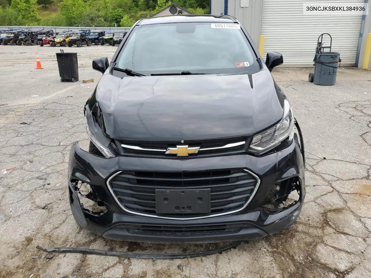 2019 Chevrolet Trax Ls VIN: 3GNCJKSBXKL384936 Lot: 60511605