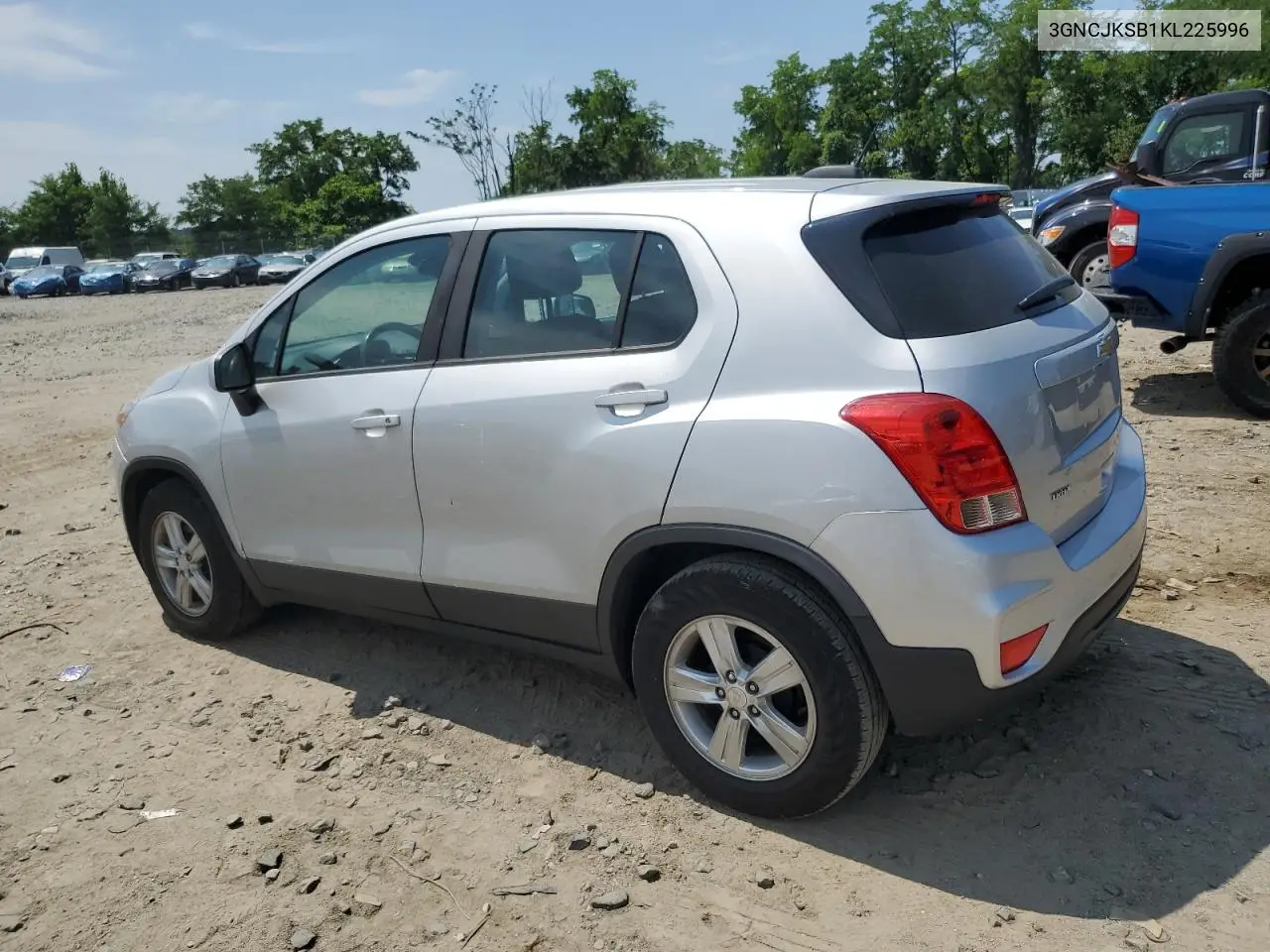 2019 Chevrolet Trax Ls VIN: 3GNCJKSB1KL225996 Lot: 62390655