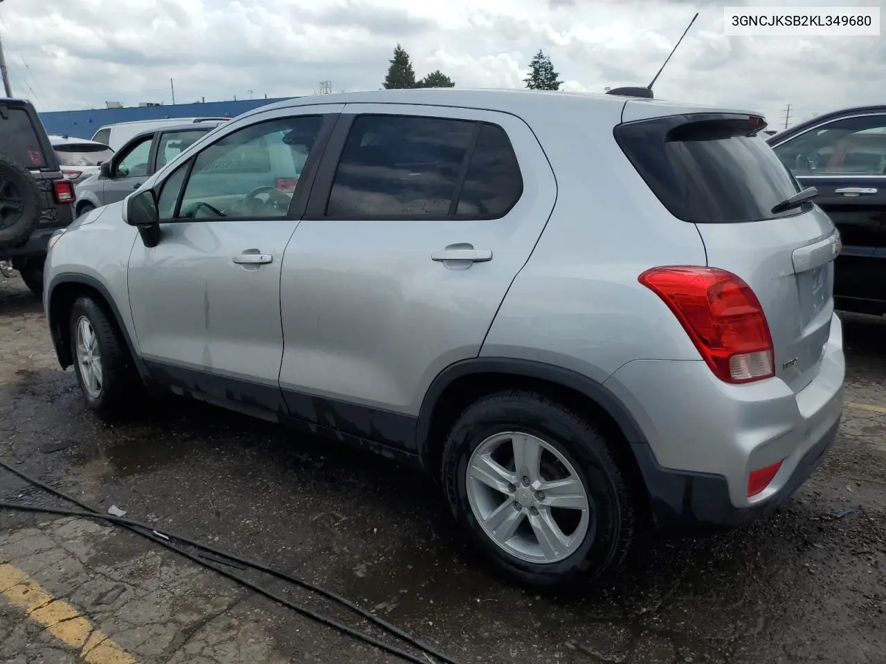 2019 Chevrolet Trax Ls VIN: 3GNCJKSB2KL349680 Lot: 62475115