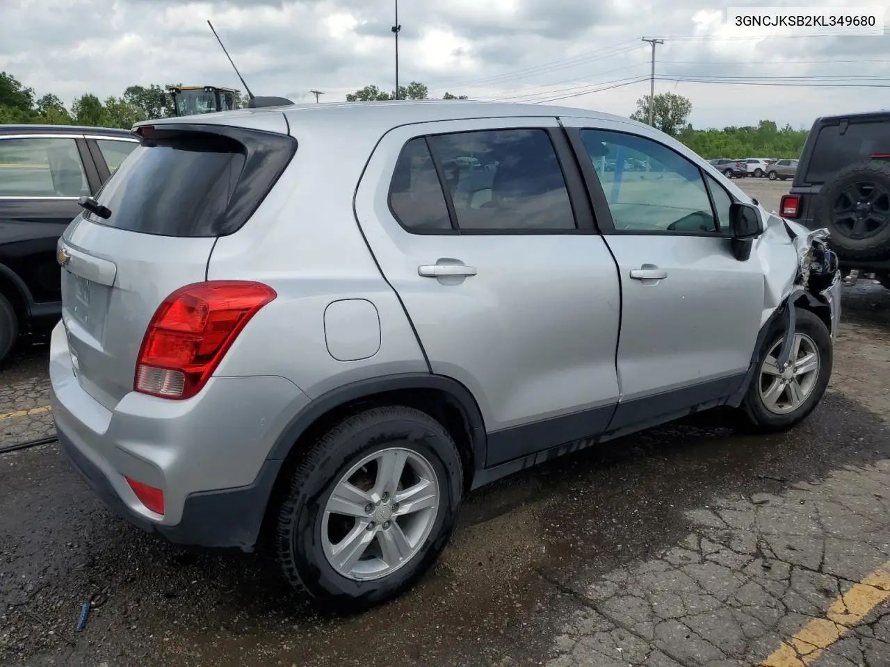 2019 Chevrolet Trax Ls VIN: 3GNCJKSB2KL349680 Lot: 62475115