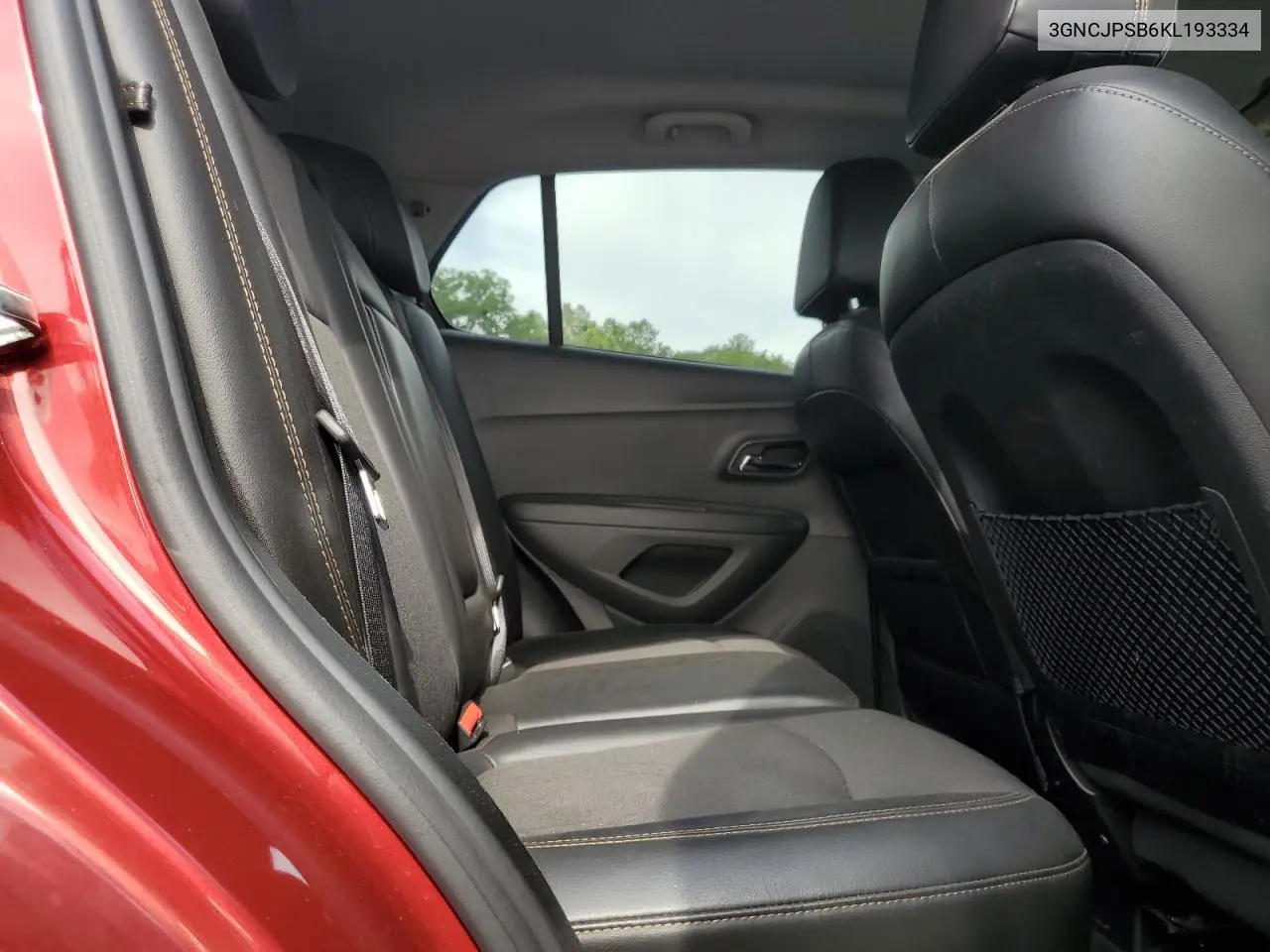 2019 Chevrolet Trax 1Lt VIN: 3GNCJPSB6KL193334 Lot: 62558095