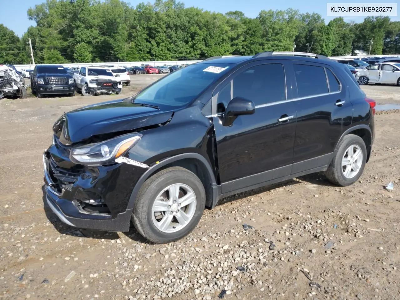 2019 Chevrolet Trax 1Lt VIN: KL7CJPSB1KB925277 Lot: 62774785