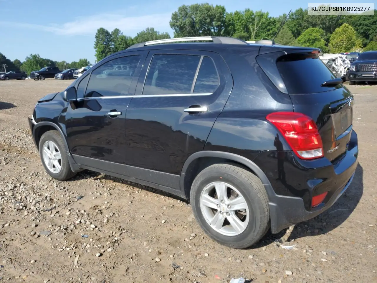 2019 Chevrolet Trax 1Lt VIN: KL7CJPSB1KB925277 Lot: 62774785