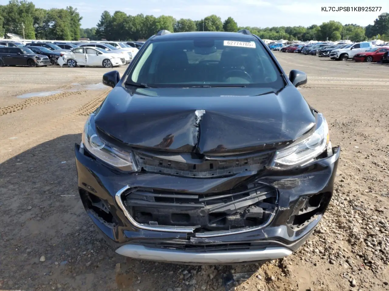 2019 Chevrolet Trax 1Lt VIN: KL7CJPSB1KB925277 Lot: 62774785