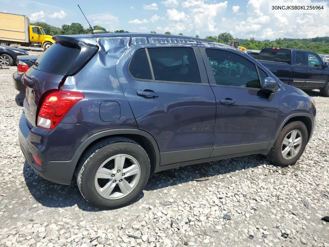 2019 Chevrolet Trax Ls VIN: 3GNCJKSB0KL256964 Lot: 64259805