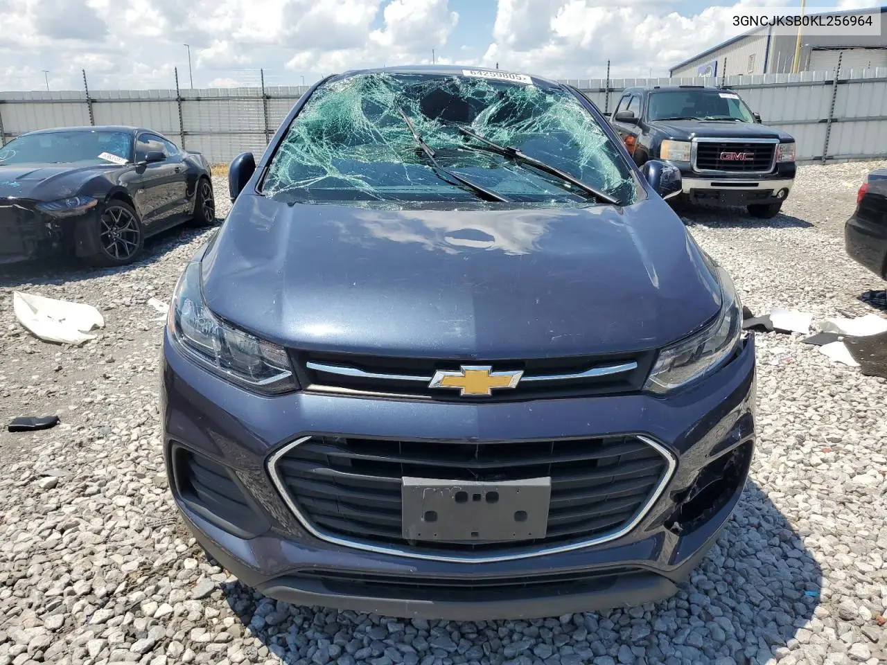 2019 Chevrolet Trax Ls VIN: 3GNCJKSB0KL256964 Lot: 64259805