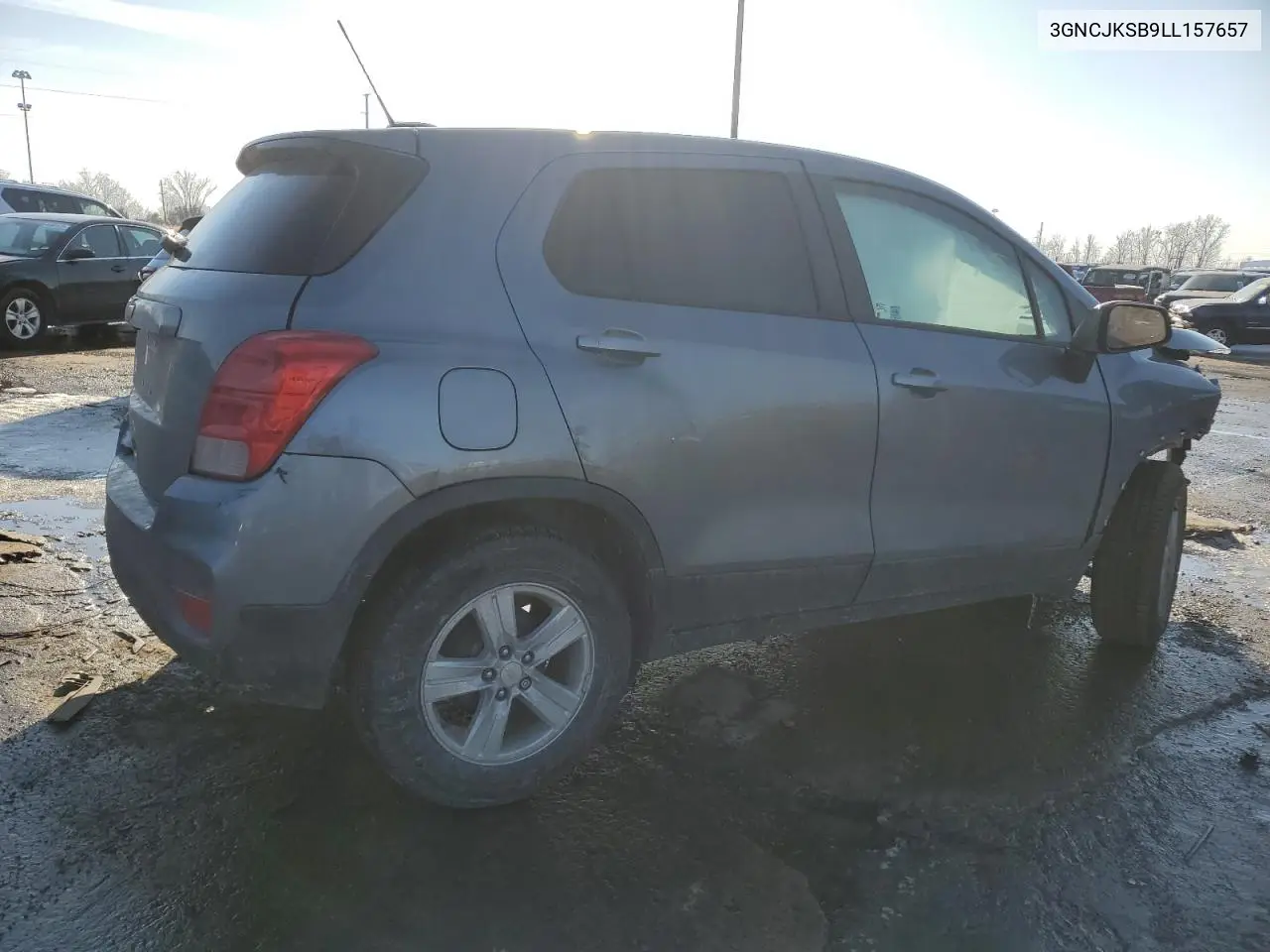 2020 Chevrolet Trax Ls VIN: 3GNCJKSB9LL157657 Lot: 44955225