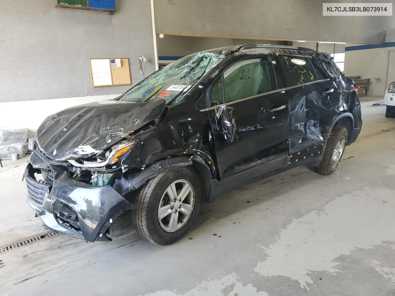 2020 Chevrolet Trax 1Lt VIN: KL7CJLSB3LB073914 Lot: 54401645