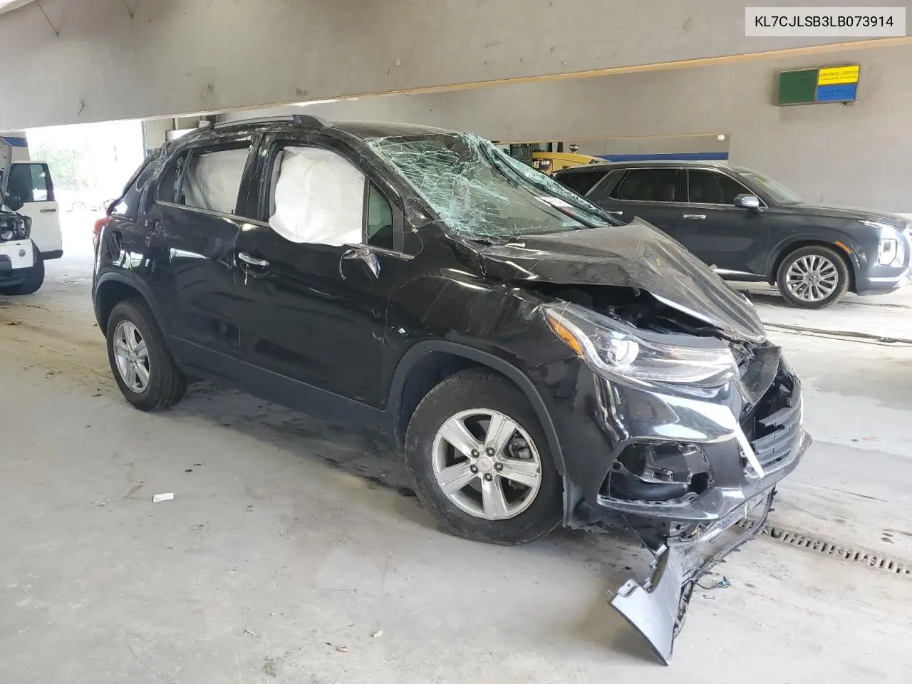 2020 Chevrolet Trax 1Lt VIN: KL7CJLSB3LB073914 Lot: 54401645