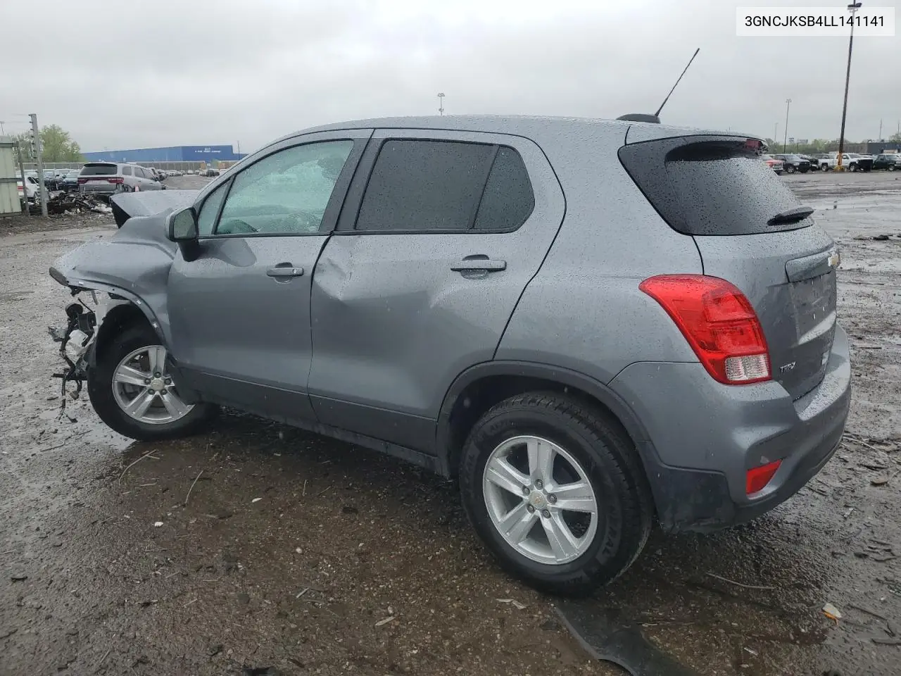2020 Chevrolet Trax Ls VIN: 3GNCJKSB4LL141141 Lot: 56001635