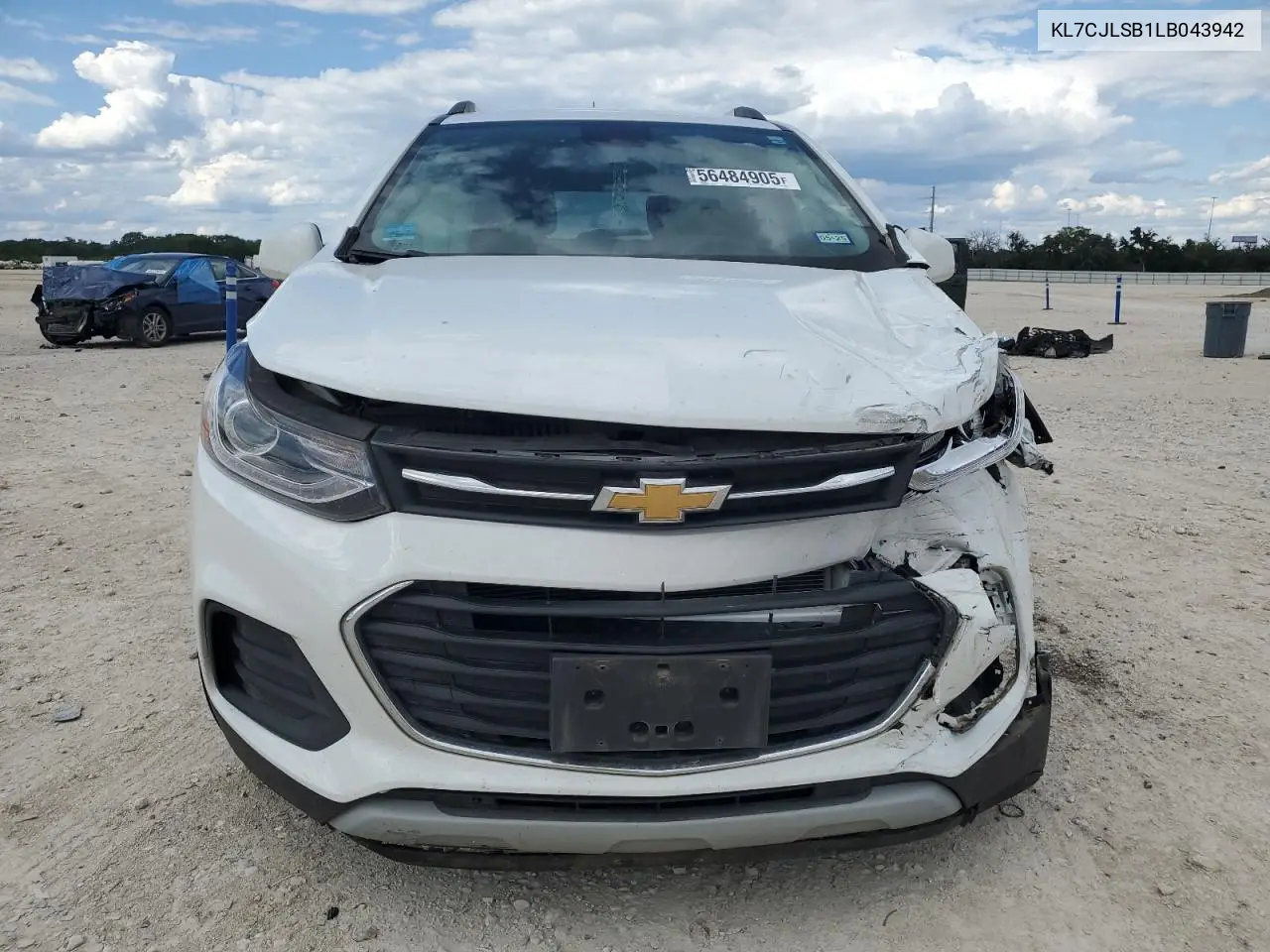 2020 Chevrolet Trax 1Lt VIN: KL7CJLSB1LB043942 Lot: 56484905