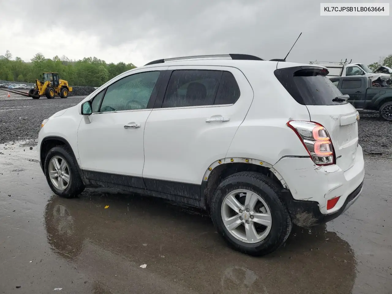 2020 Chevrolet Trax 1Lt VIN: KL7CJPSB1LB063664 Lot: 56886115