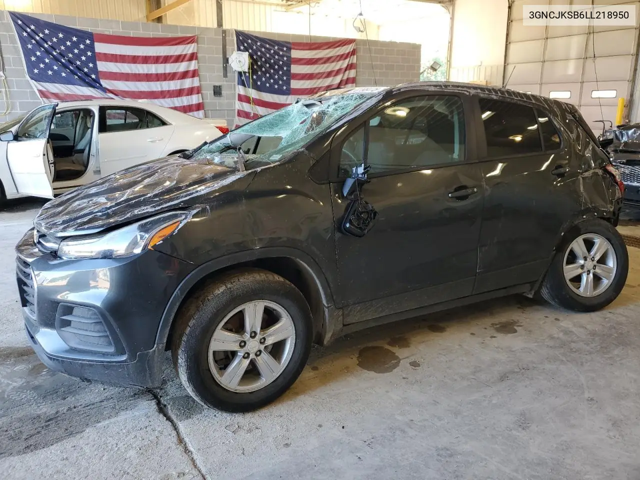 2020 Chevrolet Trax Ls VIN: 3GNCJKSB6LL218950 Lot: 58398475