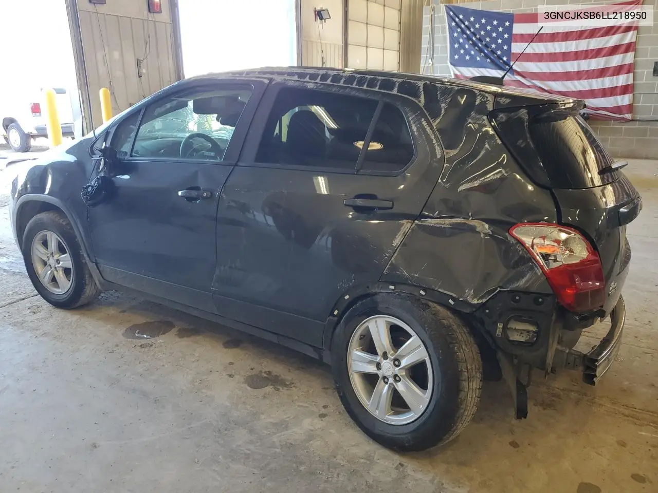 2020 Chevrolet Trax Ls VIN: 3GNCJKSB6LL218950 Lot: 58398475