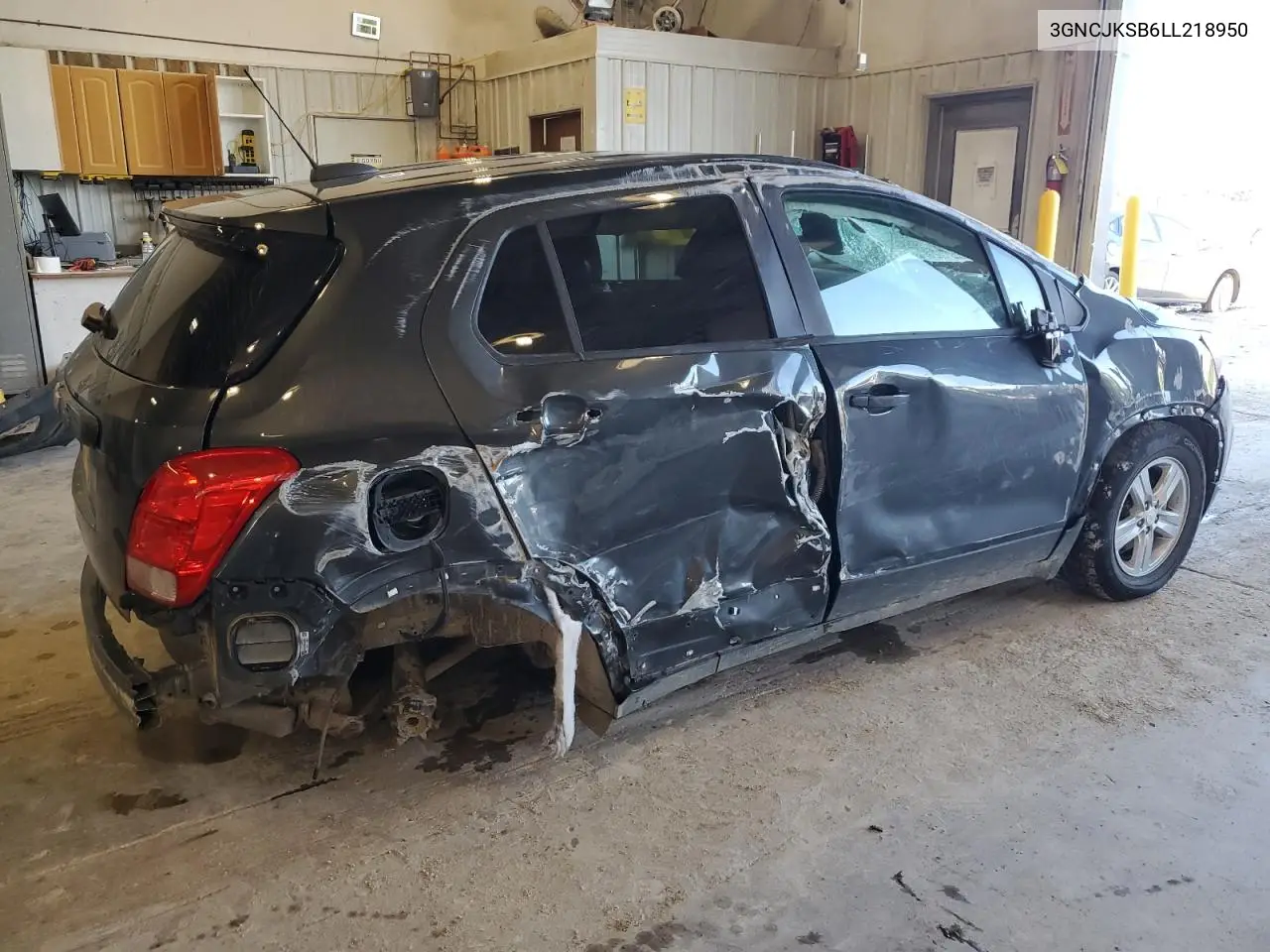 2020 Chevrolet Trax Ls VIN: 3GNCJKSB6LL218950 Lot: 58398475